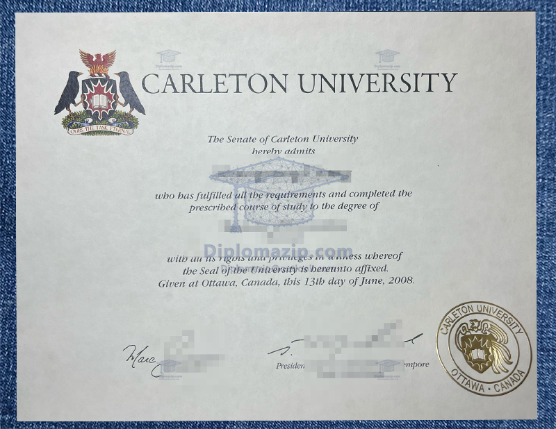 Carleton University Degree, Carleton University Diploma