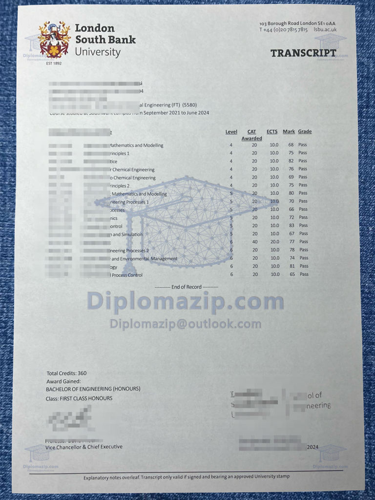 LSBU Diploma , LSBU Degree