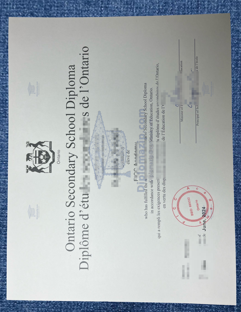 OSSD Degree