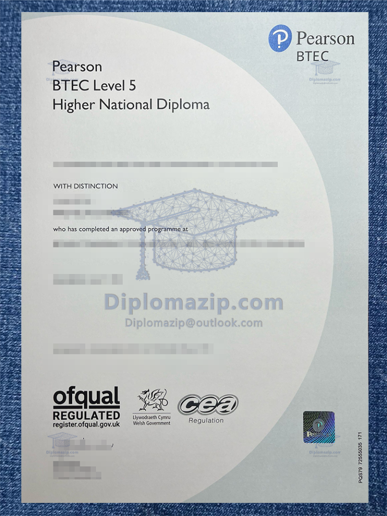 Pearson BTEC Level 5 Higher National Diploma. Pearson BTEC Level 5 Higher National Degree