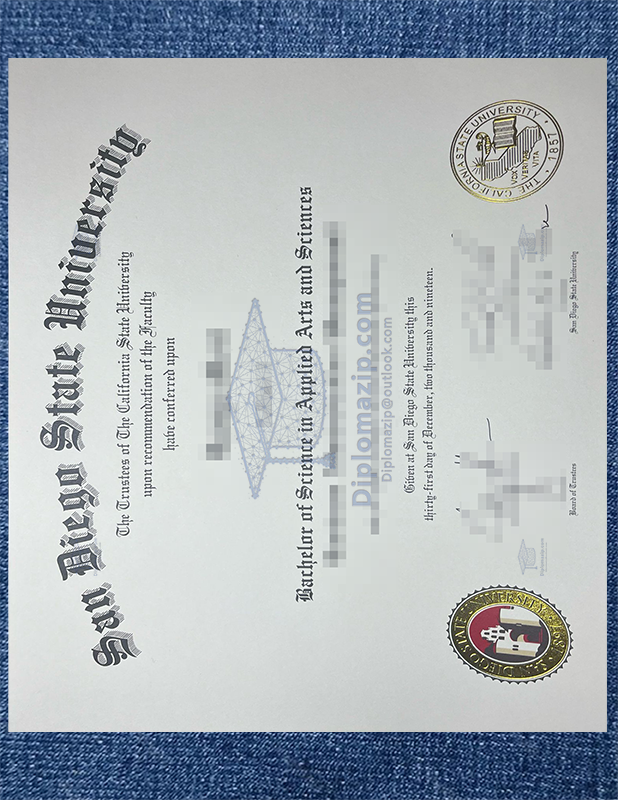 SDSU Diploma