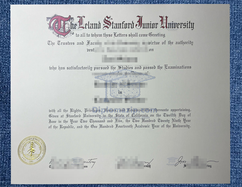 Stanford University Diploma, Stanford University degree Stanford University Diploma, Stanford University degree