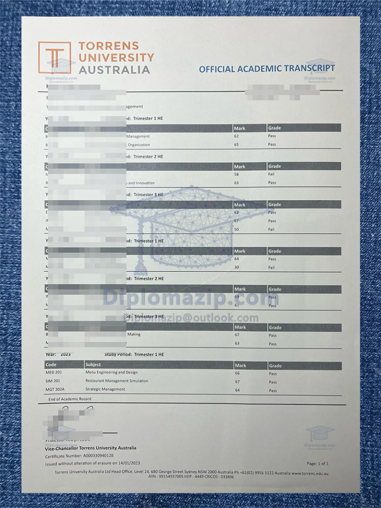 Torrens University Australia Degree