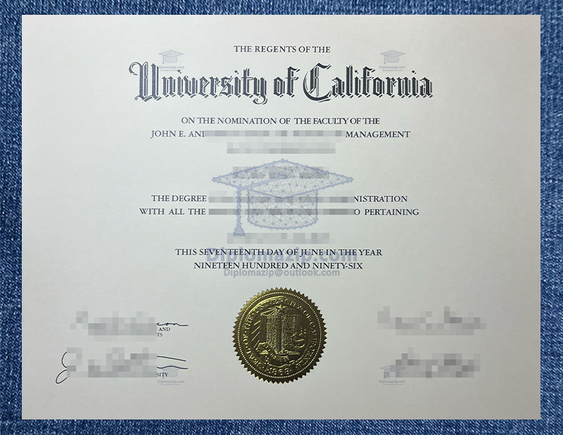 UCLA Degree, UCLA Diploma
