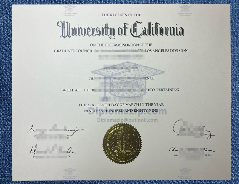 UCLA Diploma. UCLA Dedree UCLA Diploma. UCLA Dedree