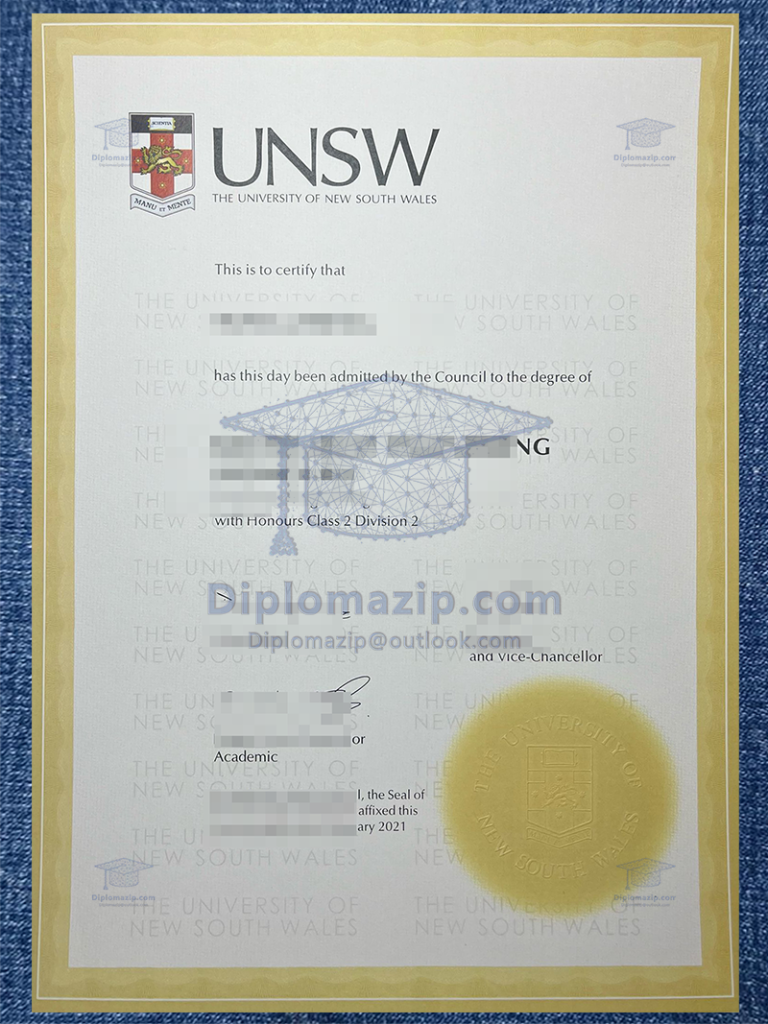 UNSW Degree, UNSW Diploma