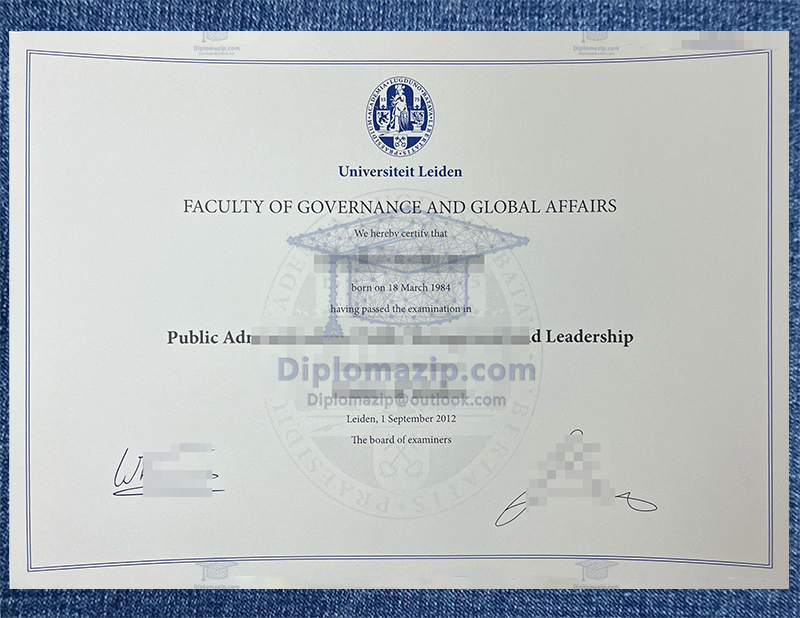 Universiteit Leiden Diploma, Universiteit Leiden Degree Universiteit Leiden Diploma, Universiteit Leiden Degree