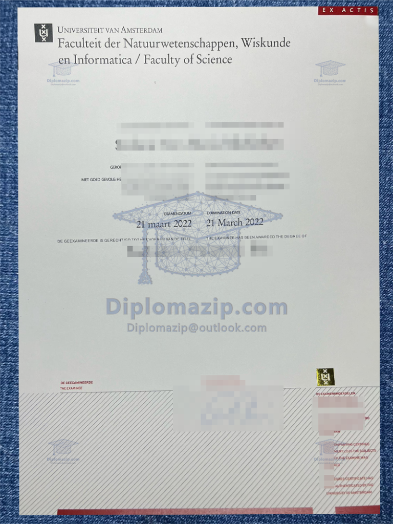 Universiteit Van Amsterdam University Of Amsterdam UvA Diploma