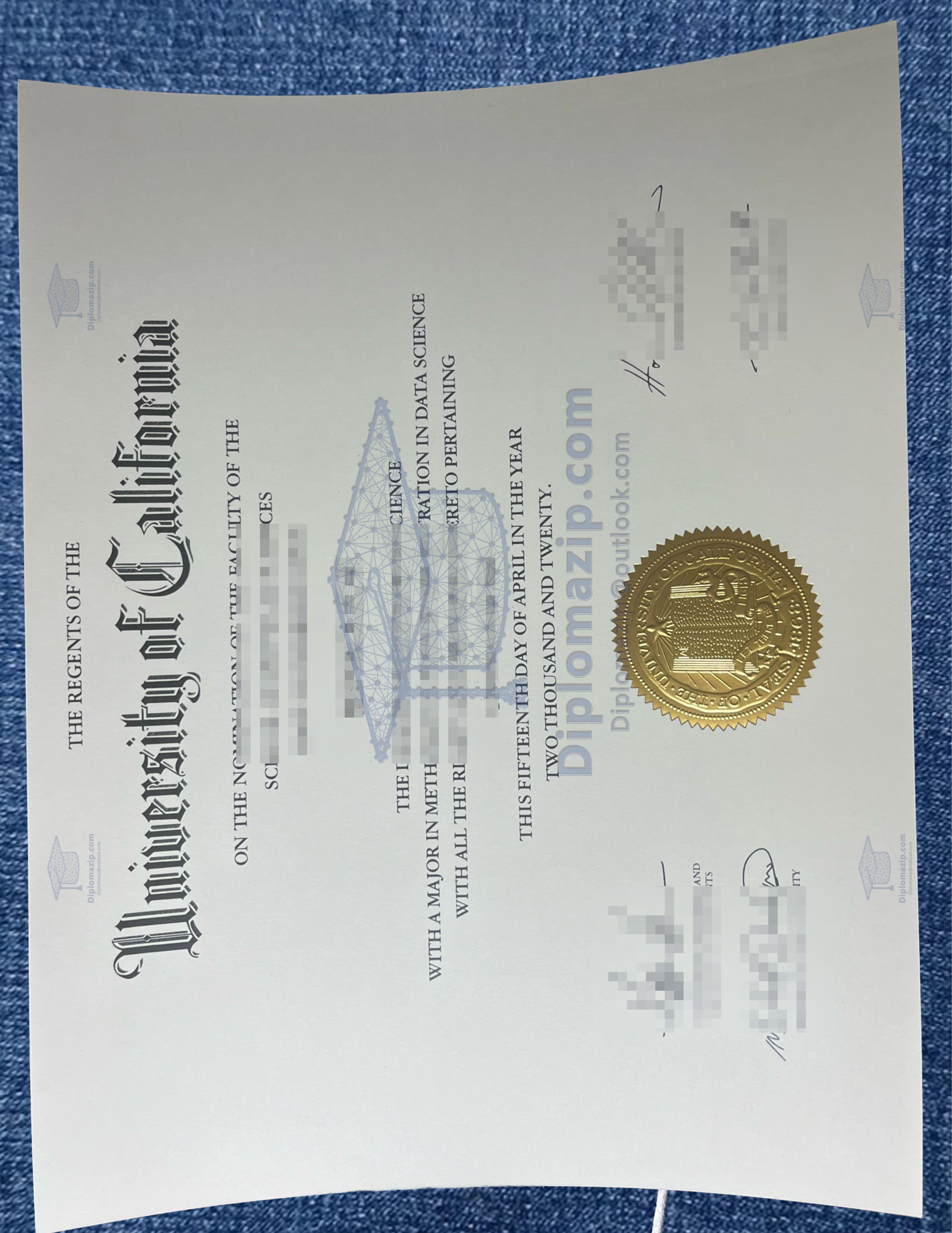 University Of California Diploma