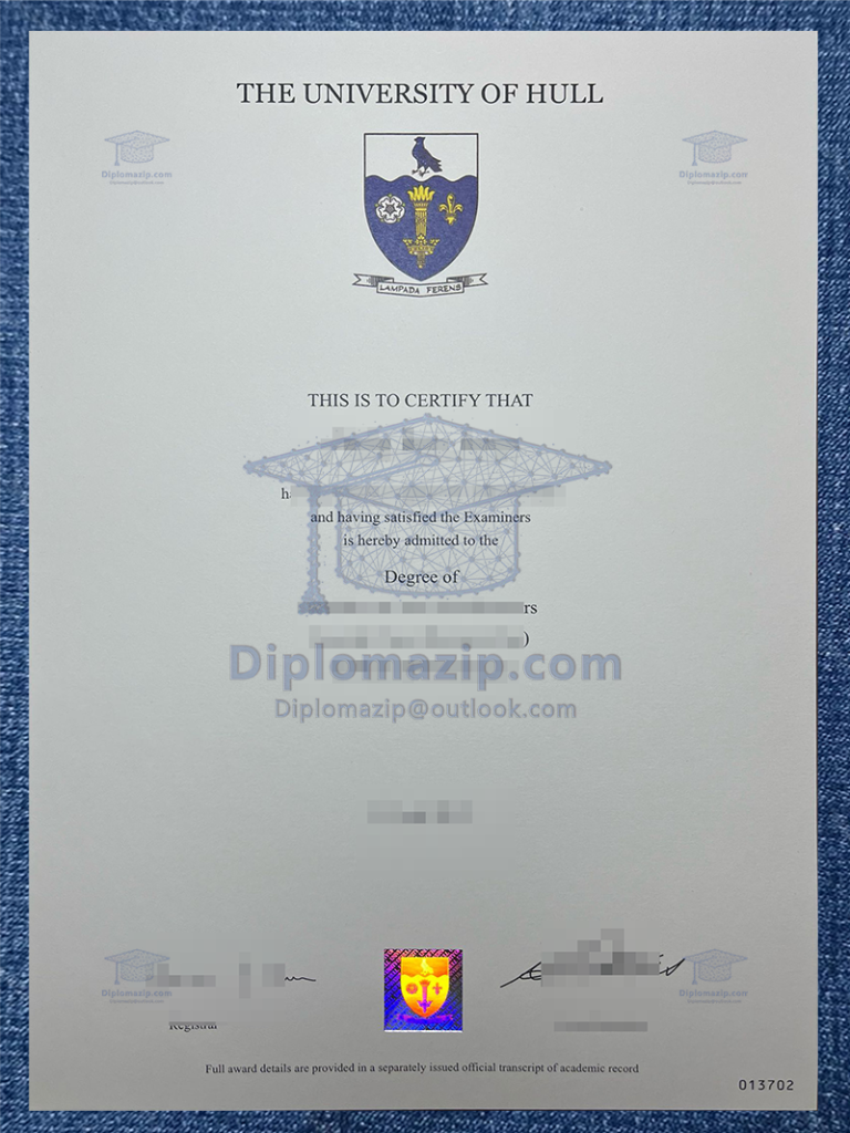 University Of Hull Diploma, University Of Hull Degree