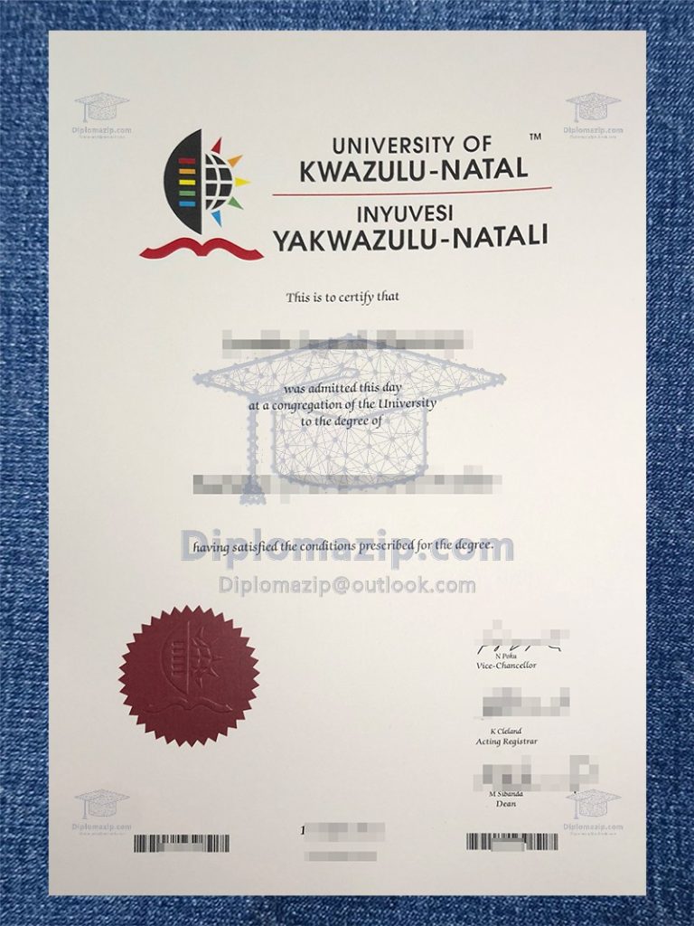 University Of KwaZulu Natal Diploma, University of KwaZulu-Natal Degree