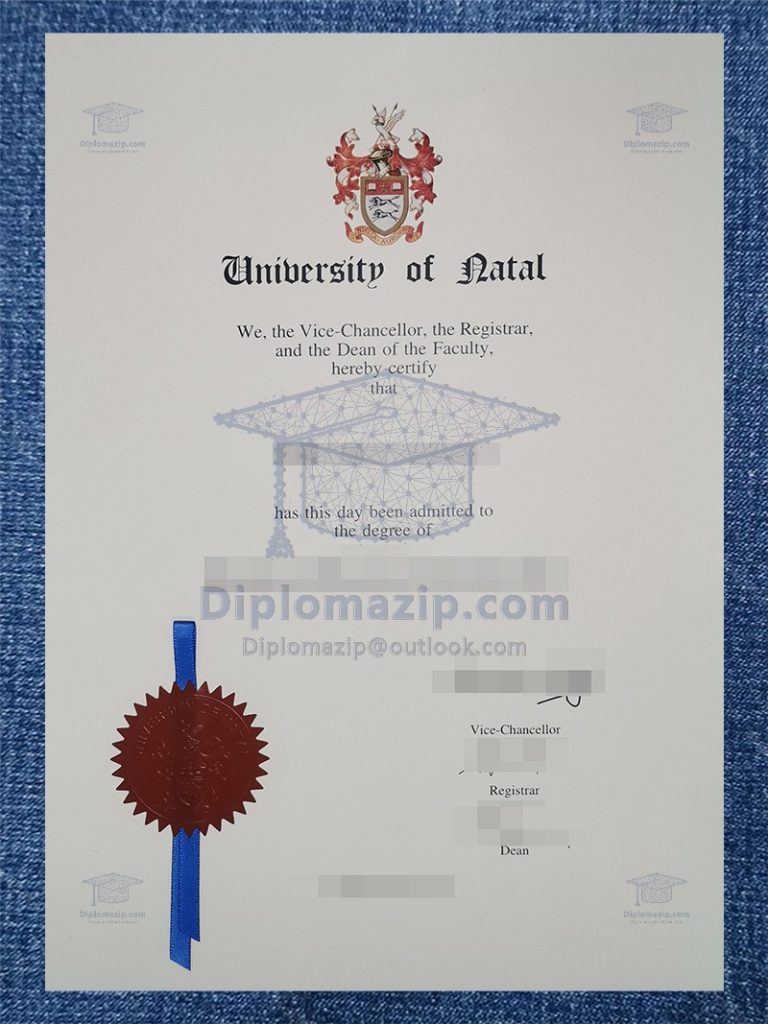 University Of Natal Diploma, University of Natal Degree