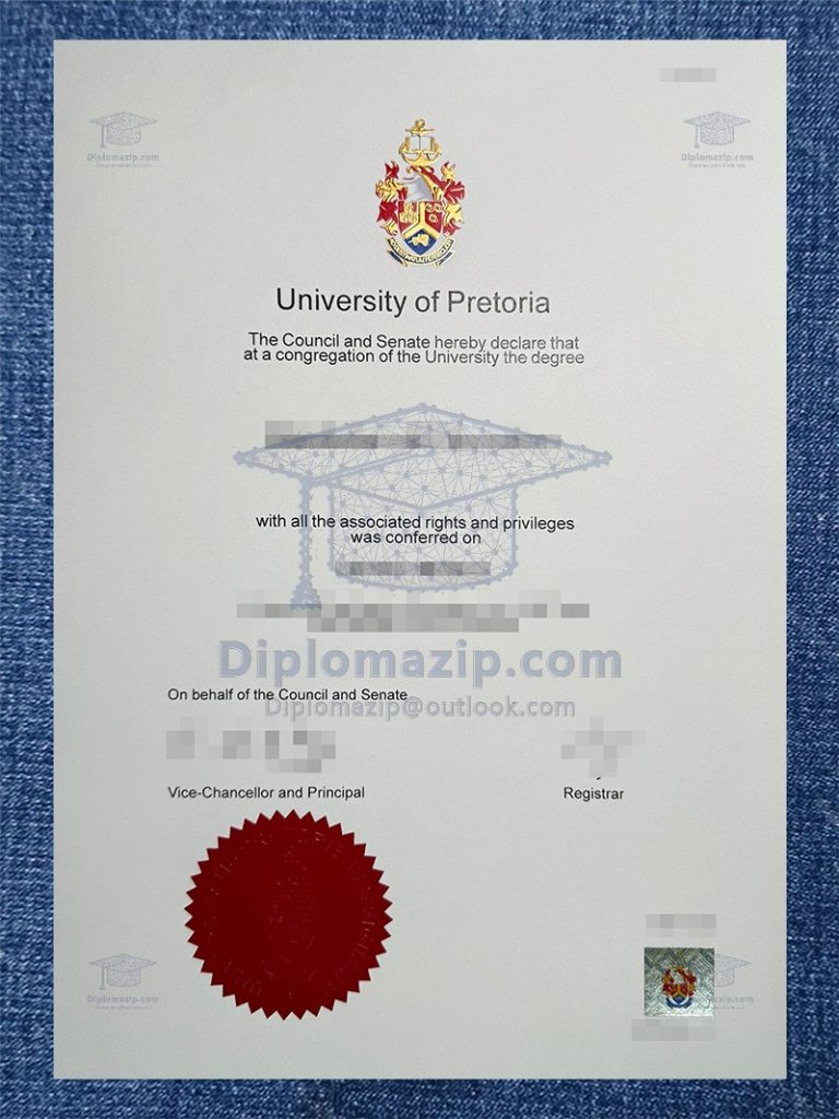 University Of Pretoria Degree