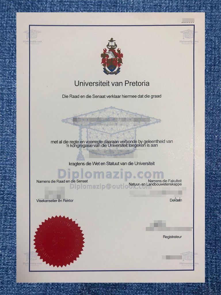 University Of Pretoria Diploma