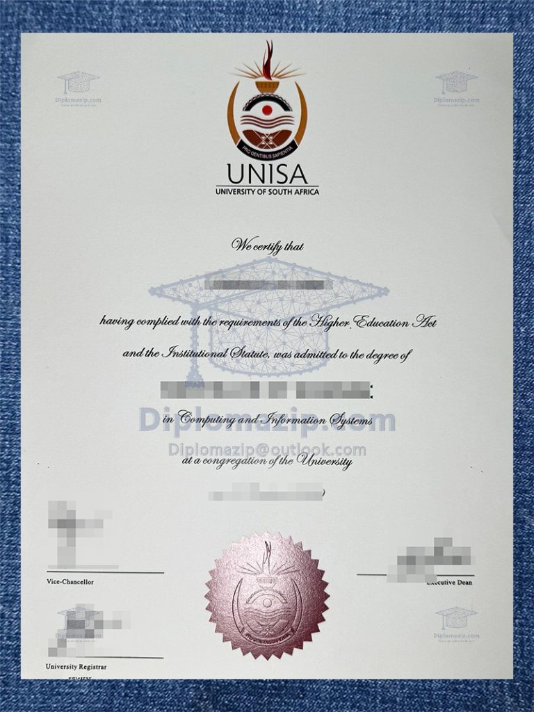 University Of South Africa Diploma
