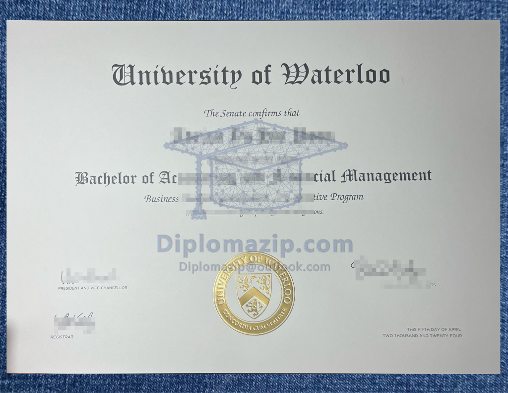 University Of Waterloo Degree , University of Waterloo Diploma University Of Waterloo Degree , University of Waterloo Diploma