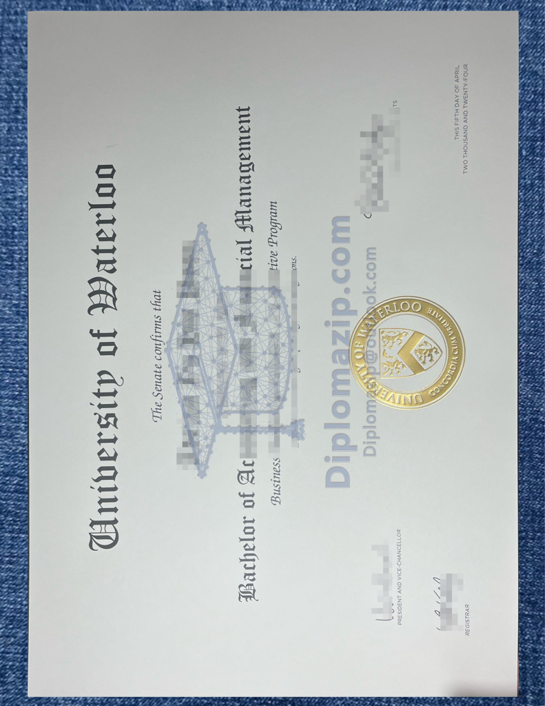 University Of Waterloo Degree