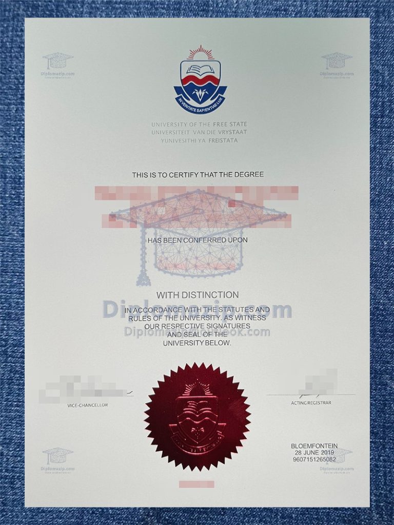 University Of The Free State Diplom