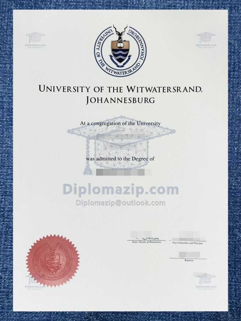 University Of The Witwatersrand Diploma,University Of The Witwatersrand Degree