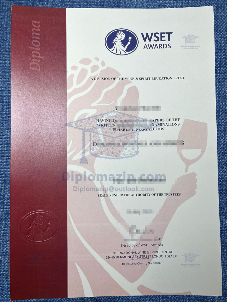 WSET Awards Diploma , WSET Awards degree